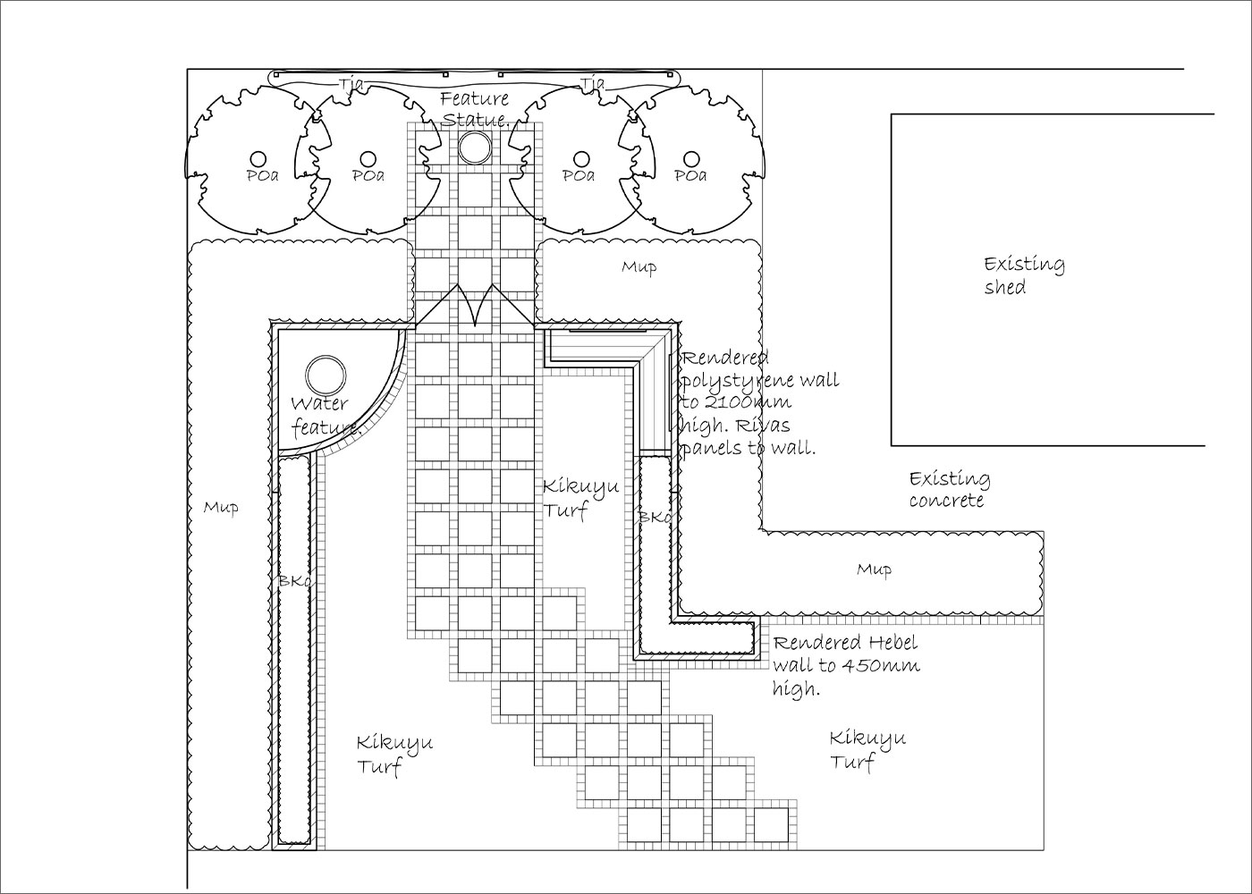 Soft-Scape Plan | Hand Made Gardens