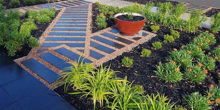 Custom Designer Garden Feature