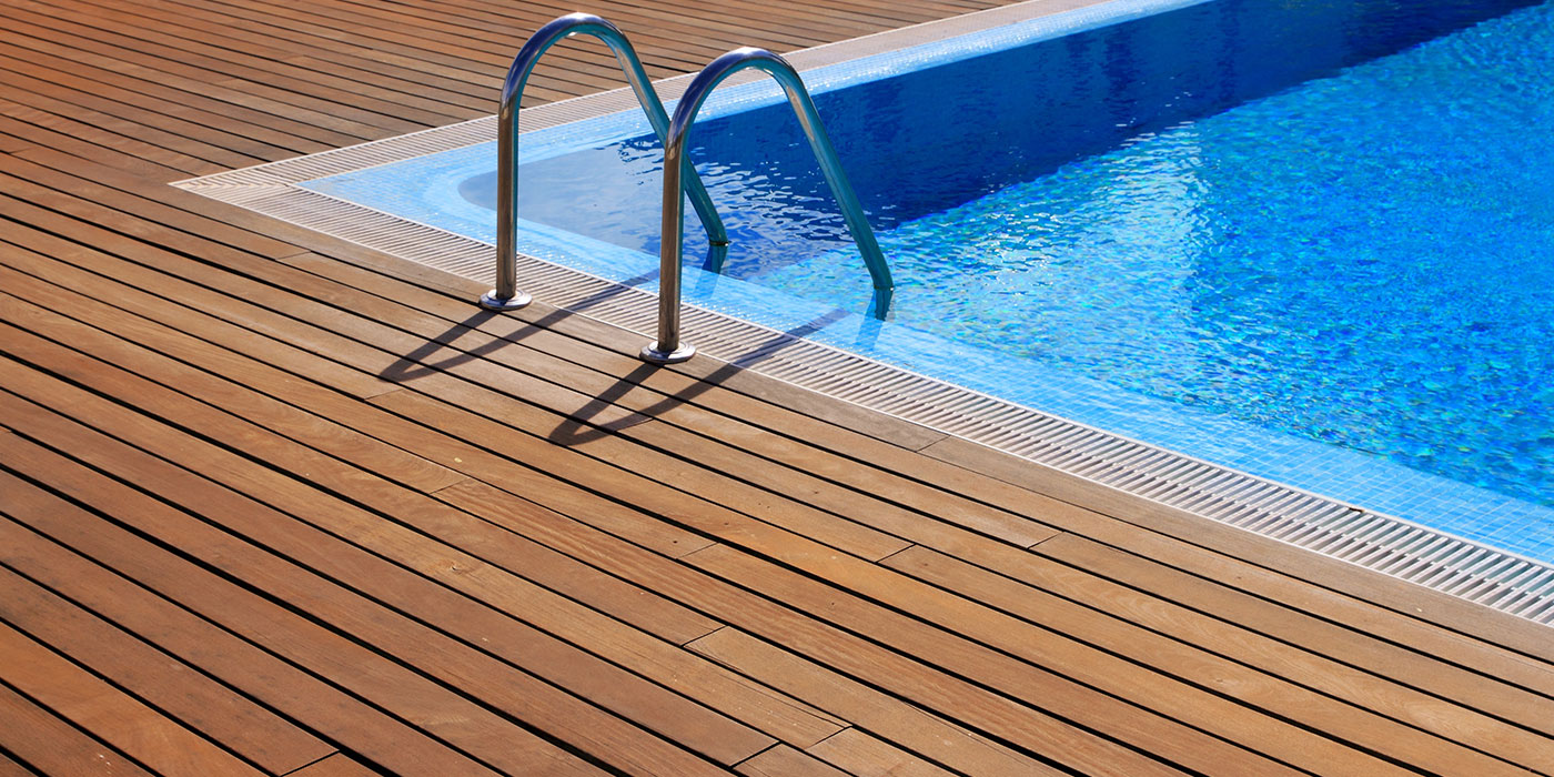 Timber Deck Around Pool