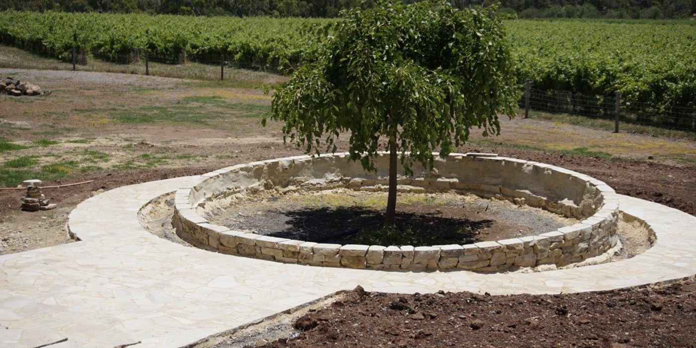 Basket Range Sandstone Paving & Retaining Walls