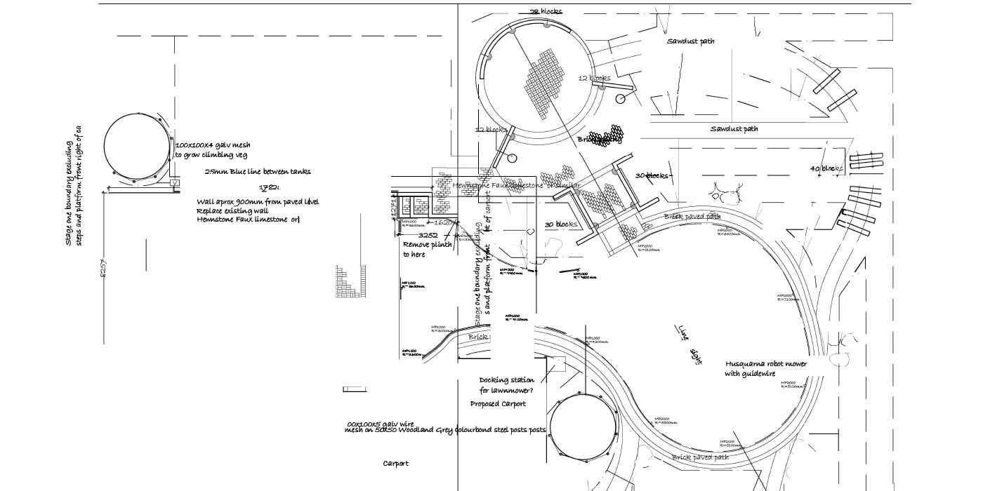 Landscape Design Hardscape Plan