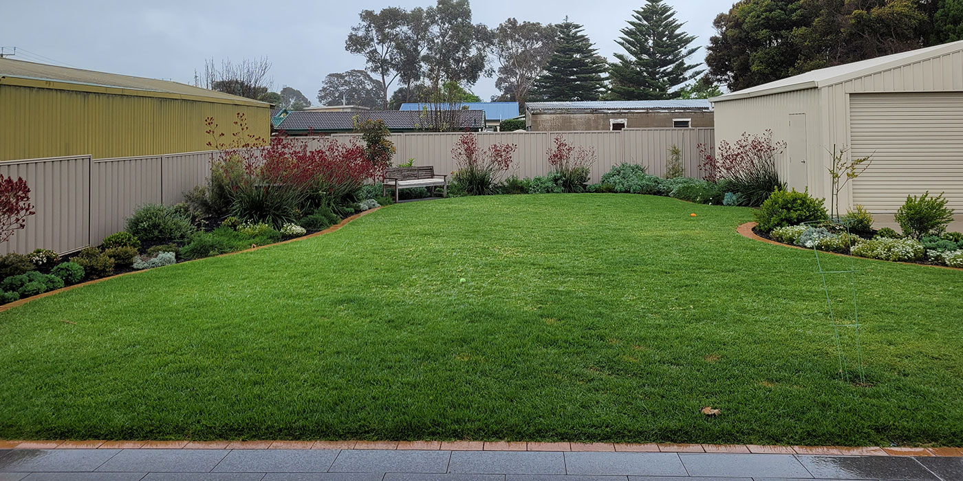 Backyard Garden Makeover (After Landscaping)