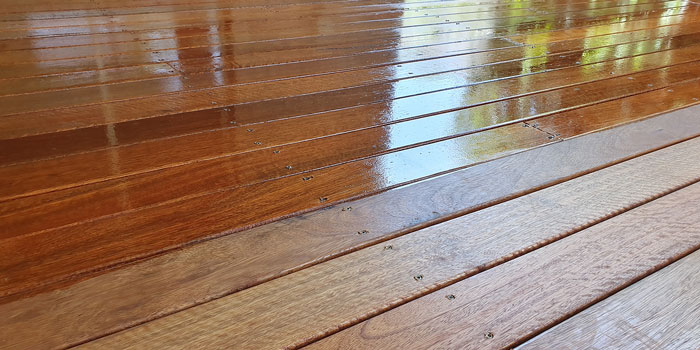 Sealing Timber Decks