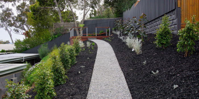 Path To Top After Landscaping